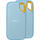 SanDisk 4TB Extreme Portable SSD V2 (Sky Blue, 2-Pack)