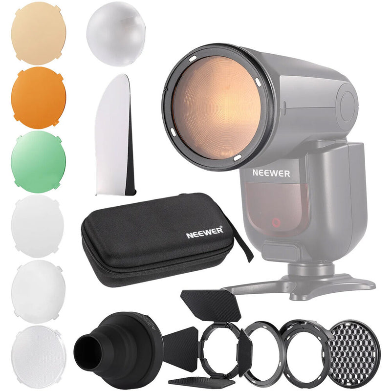 Neewer Magnetic Accessories Kit for Z1/Z2 Round Head Flashes