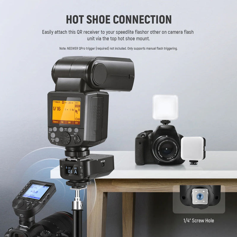 Neewer QR Wireless Flash Receiver