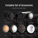 Neewer Magnetic Accessories Kit for Z1/Z2 Round Head Flashes