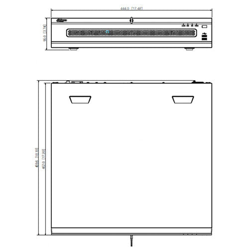 Dahua Technology N98A Series 64-Channel 8K Network Video Recorder (24TB, 2 RU)