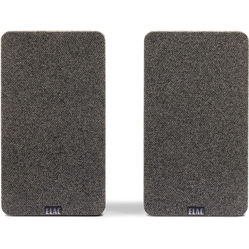 ELAC Debut ConneX DCB41 Two-Way Active Bookshelf Speakers (Black Ash, Pair)