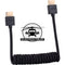 BLACKHAWK Coiled HDMI Cable (12-24", Black)