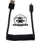 BLACKHAWK Coiled Micro HDMI to HDMI Cable (12-24", Black)