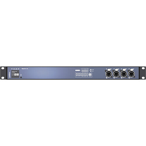 Luminex GigaCore 18T 16-Port Gigabit EtherCon / RJ45 PoE++ Compliant Managed AV Switch with SFP+