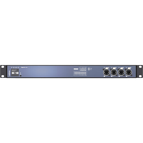Luminex GigaCore 16T 16-Port Gigabit EtherCon / RJ45 PoE++ Compliant Managed AV Switch