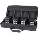 ColorKey AirPar HEX 4 Bundle with Hardshell Case (4-Pack)