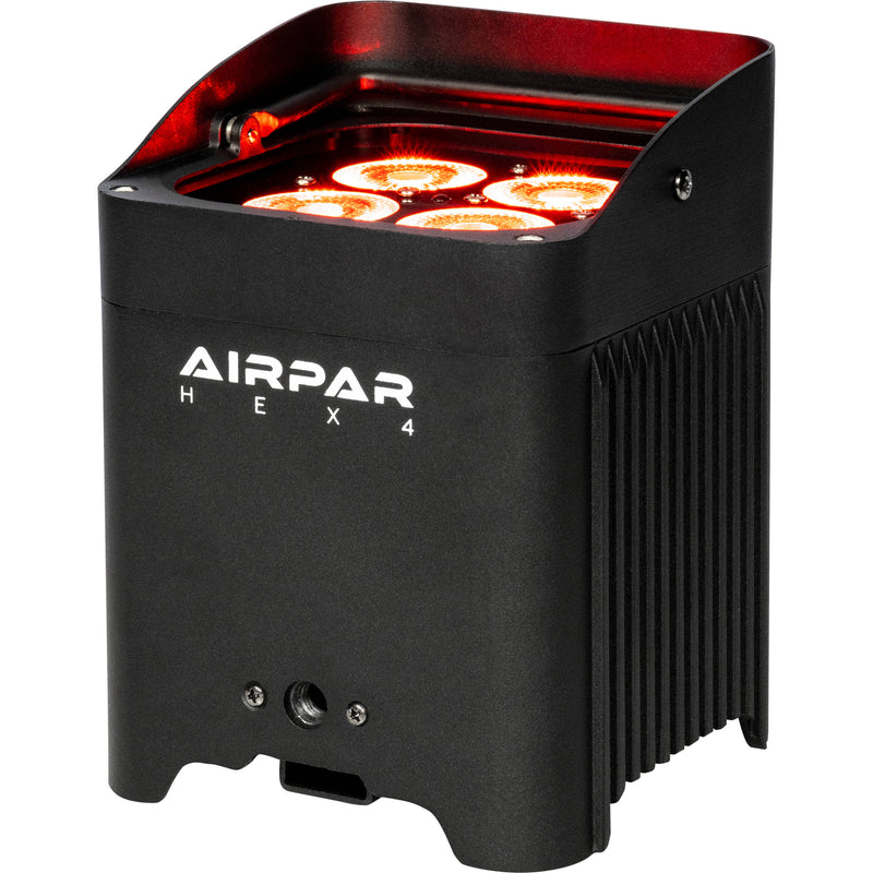 ColorKey AirPar HEX 4 Bundle with Hardshell Case (4-Pack)