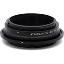 Rayqual Lens Adapter for Nikon S/Contax C Outer Claw Lens to Canon RF-Mount Camera