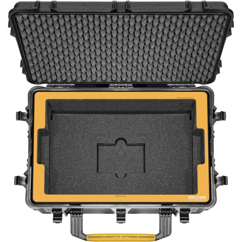 HPRC 2760W Wheeled Hard Case for Blackmagic Design ATEM Television Studio 4K8, HD8, HD8 ISO & ATEM Mic Converter