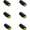 Pliant Technologies 4-Pin Female to 5-Pin Female FleXLR-45 Gender Adapter (6-Pack)