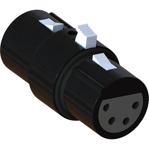 Pliant Technologies 4-Pin Female to 4-Pin Female FleXLR-44 Gender Adapter (6-Pack)