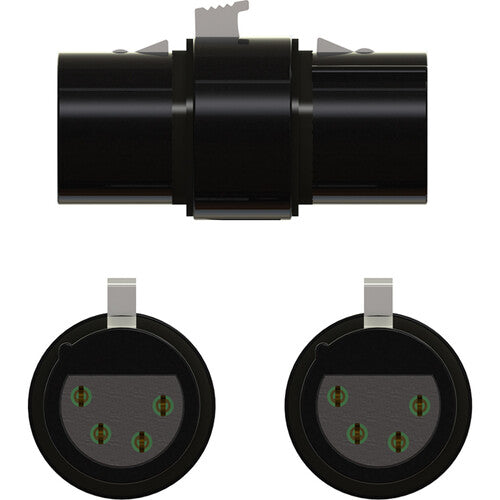Pliant Technologies 4-Pin Female to 4-Pin Female FleXLR-44 Gender Adapter (6-Pack)