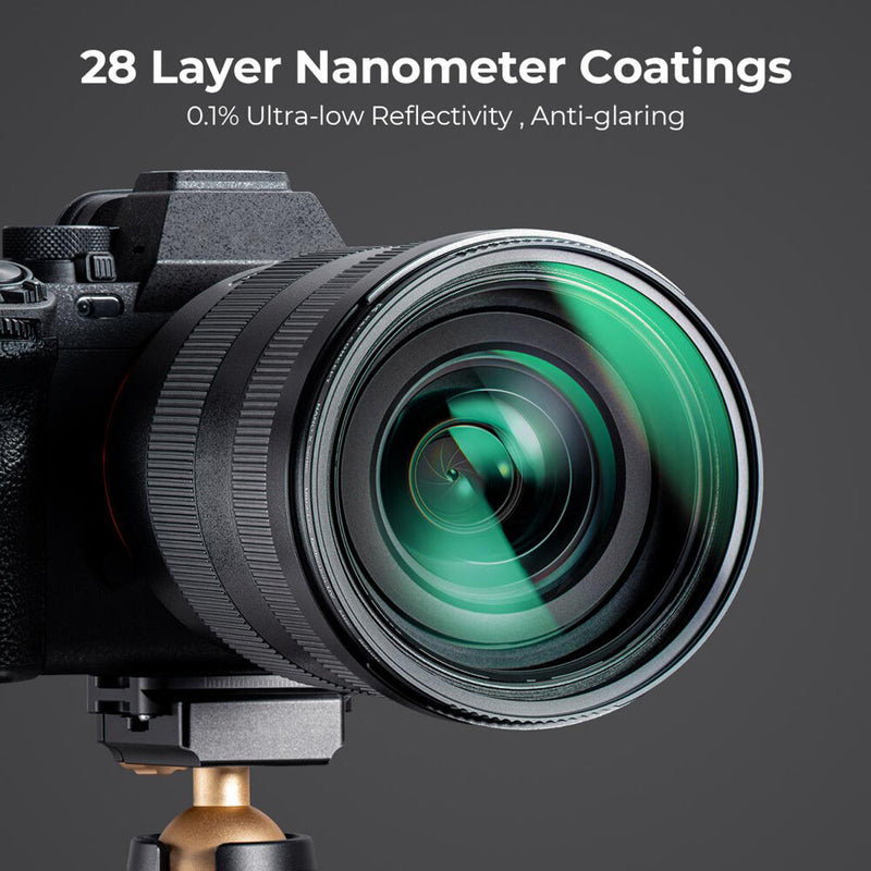 K&F Concept Nano-X Series Ultra-Low Reflection UV Filter (55mm)