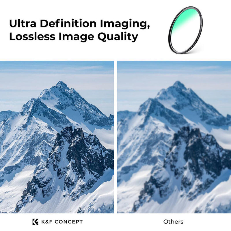 K&F Concept Nano-X Series Ultra-Low Reflection UV Filter (49mm)