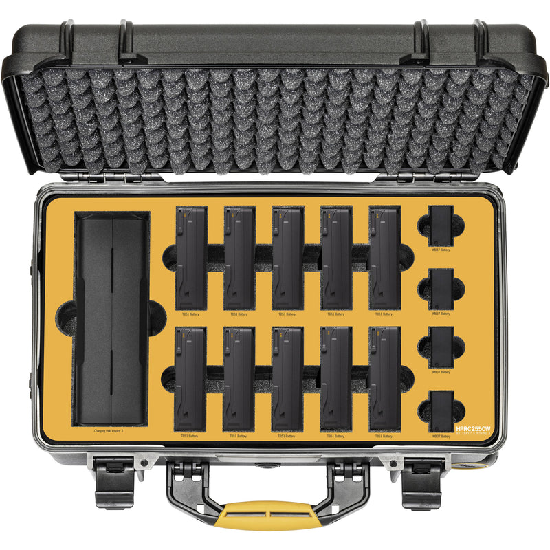 HPRC Hard-Shell Travel Case for DJI TB51/WB37 Batteries & Hub