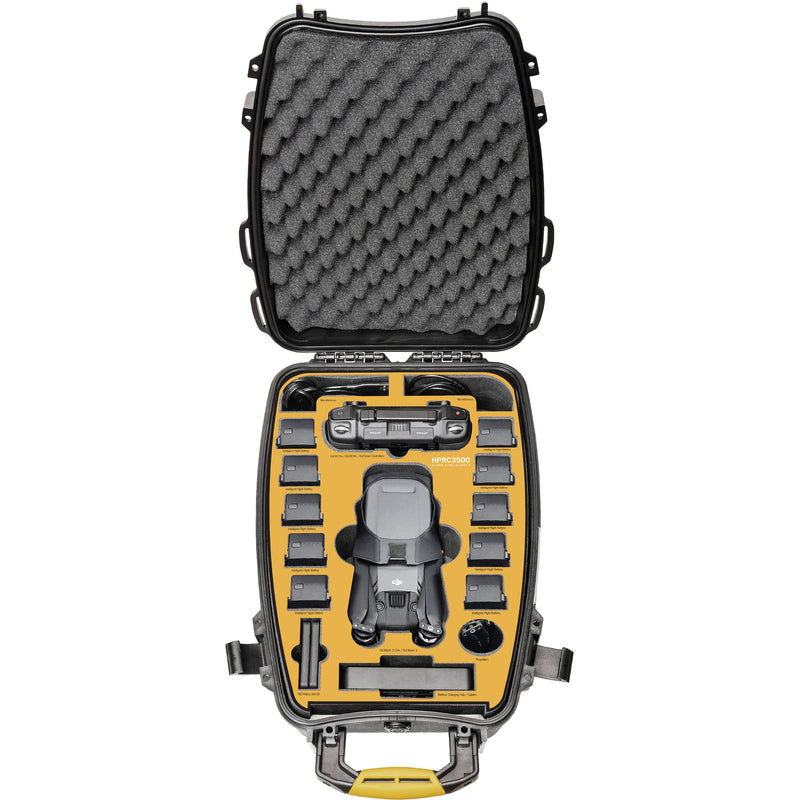 HPRC 3500 Hard-Shell Travel Backpack for DJI Air 3 Fly More Combo