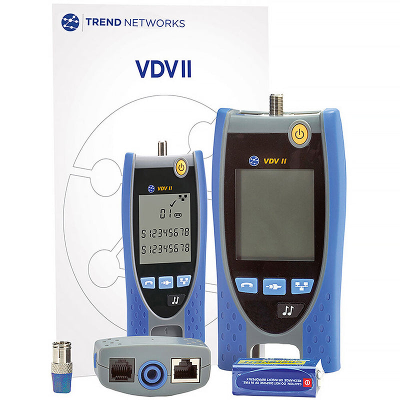 SimplyTEST VDV II Data Cable Verifier with AnyWARE Cloud Reporting