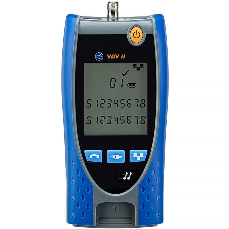 SimplyTEST VDV II Data Cable Verifier with AnyWARE Cloud Reporting