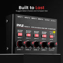 Pyle Pro PMAX4 4-Channel Compact Streaming Line Mixer with Bluetooth