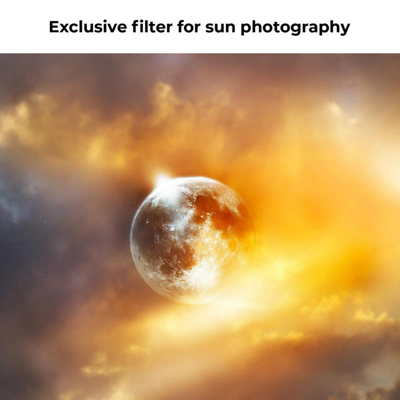 K&F Concept Nano-X Series ND100000 Solar Filter (62mm, 16.6-Stop)