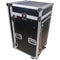 ProX T-18MRSS DJ Combo Flight Case with Wheels (18 RU Vertical Rack, 10 RU Top Mixer Rack)