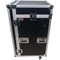 ProX T-18MRSS DJ Combo Flight Case with Wheels (18 RU Vertical Rack, 10 RU Top Mixer Rack)
