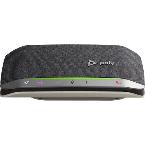 Poly Sync 20-M USB-C & Bluetooth Speakerphone (Silver, Microsoft Teams)