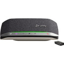 Poly Sync 20-M USB-C & Bluetooth Speakerphone (Silver, Microsoft Teams)