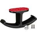 Auray HH-UD2 Under-Surface Dual Headphones Hanger Mount (3-Pack)