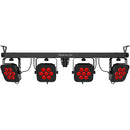 CHAUVET DJ 4BAR Hex ILS All-in-One RGBAW+UV 4-Par Wash Light System