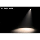 American DJ PAR Z100 3K2 White LED Stage PAR Can (3000K, Black)