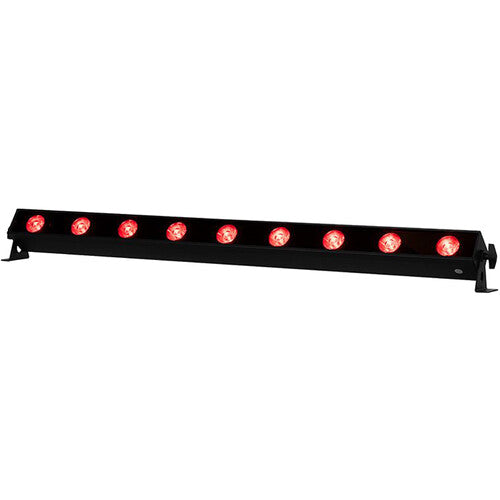 American DJ UBL9H RGBAL+UV Linear Light Bar with Diffusion Filter (9 LEDs)