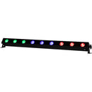 American DJ UBL9H RGBAL+UV Linear Light Bar with Diffusion Filter (9 LEDs)