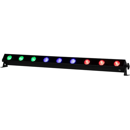 American DJ UBL9H RGBAL+UV Linear Light Bar with Diffusion Filter (9 LEDs)
