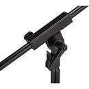 HERCULES Stands Low-Profile Microphone Stand with Telescopic Arm