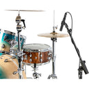 HERCULES Stands Low-Profile Microphone Stand with Telescopic Arm