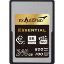 Exascend 240GB Essential Series CFexpress Type A Memory Card (2-Pack)