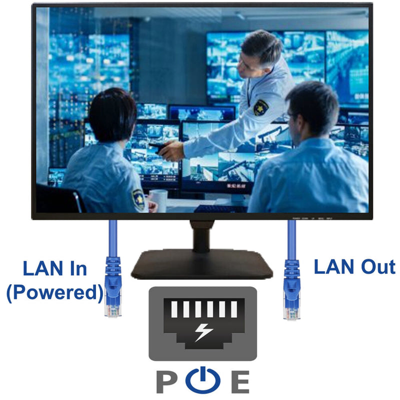 Orion Images 24RPE 24" Full HD PoE Monitor Plus Additional Lan Out