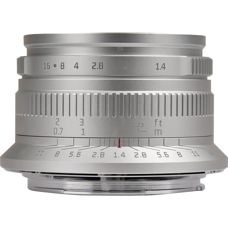 7artisans Photoelectric 35mm f/1.4 Lens for Canon RF (Silver)