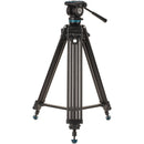 Benro KH25PC Video Head, Tripod & Dolly Kit