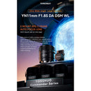Yongnuo YN 11mm f/1.8S DA DSM WL Lens (Sony E)