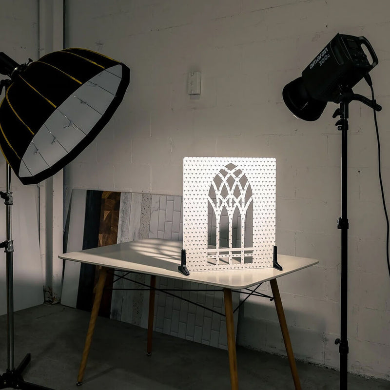 V-FLAT WORLD Cathedral Window Shadow Board