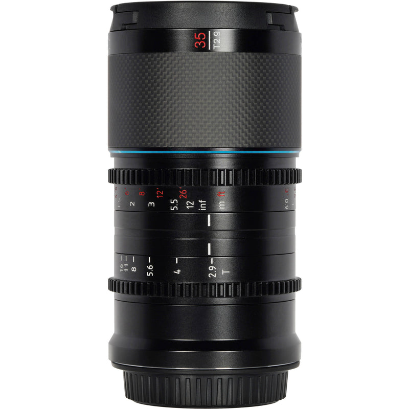 Sirui Saturn 35mm T2.9 1.6x Carbon Fiber Full-Frame Anamorphic Lens (Nikon Z, Neutral Flare)