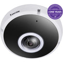 Vivotek FE931-EHV-1Y Vortex Premium 12MP Outdoor Vandal-Proof 360&deg; Fisheye Camera (1-Year License)