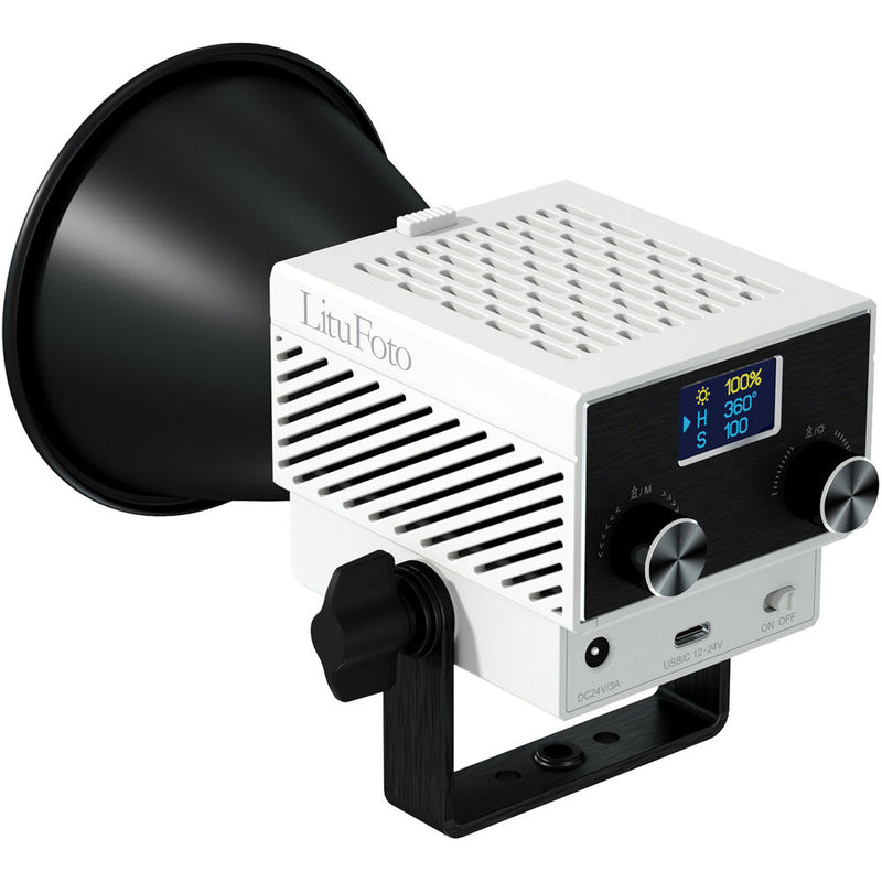 LituFoto U8R RGB LED Monolight (White)