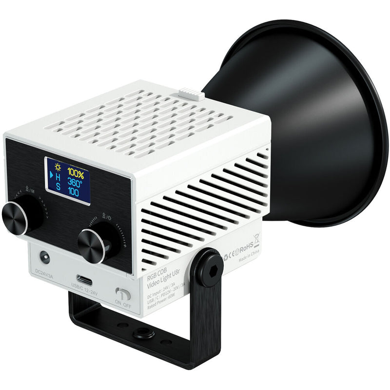 LituFoto U8R RGB LED Monolight (White)