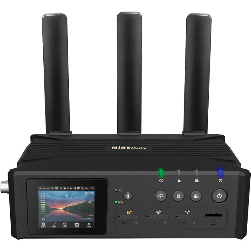 MiNE Media Q8 5G Live Streaming Bonding Video Encoder