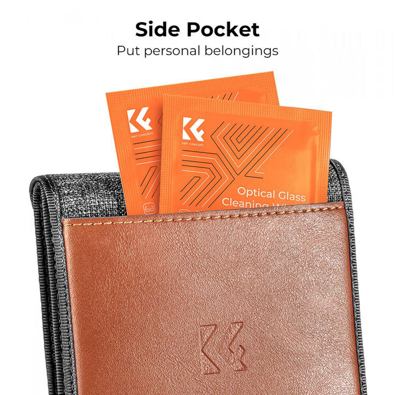 K&F Concept 3-Pocket Circular Filter Case (Up to 82mm)