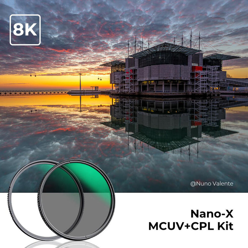 K&F Concept Nano-X Series MCUV & CPL Filter Kit (77mm)